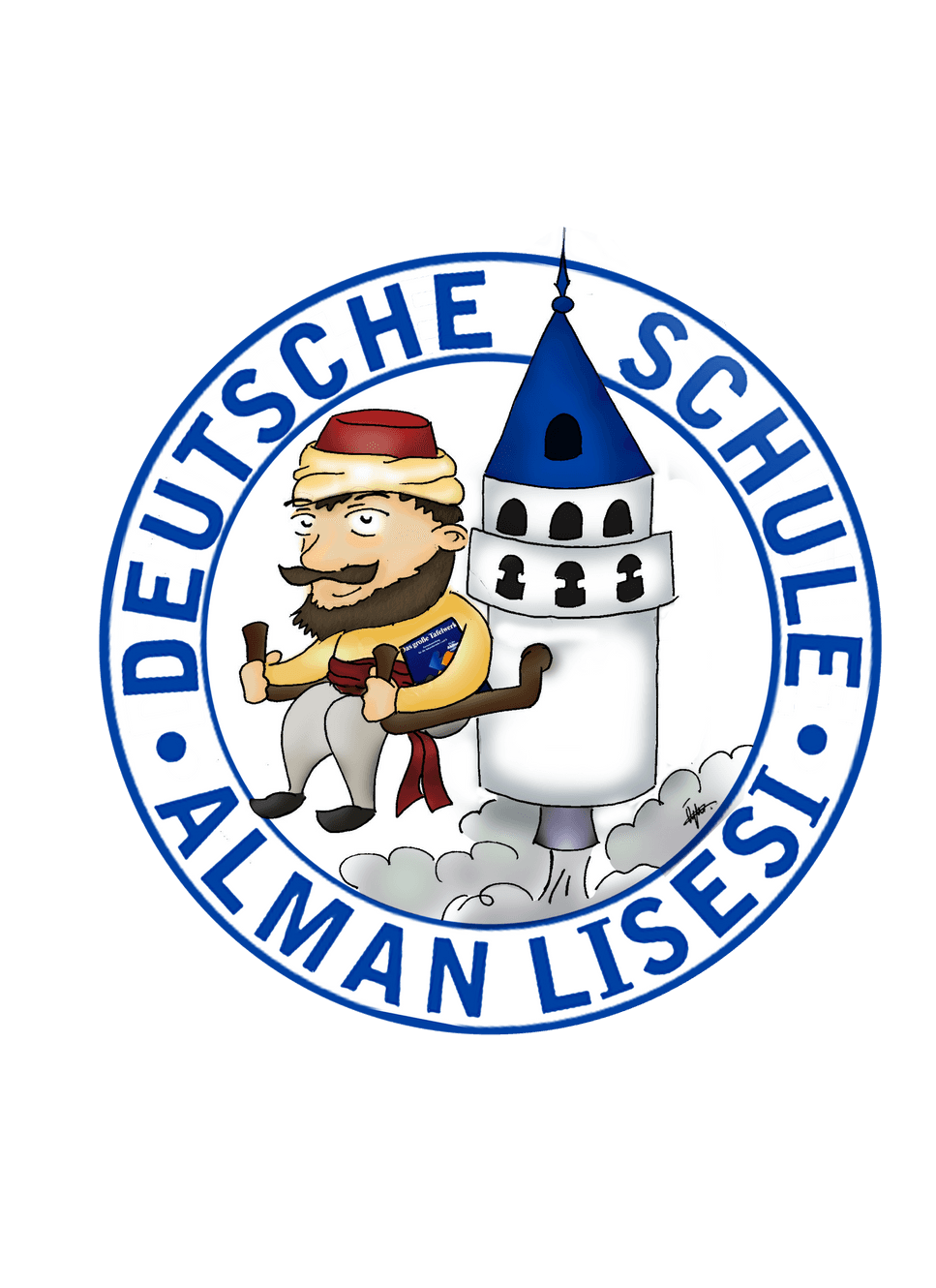 Özel Alman Lisesi arması